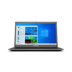 Notebook Compaq Presario 425 Intel® Pentium™ N3700 - Windows 10 Home - 4GB 500GB 14" - Cinza