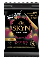 Preservativo Sexy Cherry, SKYN, Multicor, 3 Unidades