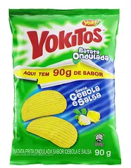 Batata Ondulada Cebola & Salsa Yoki 90g( min.3)