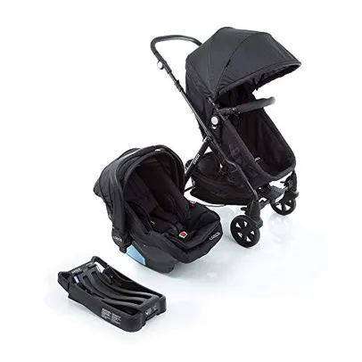 Travel System Cosco Poppy Trio, Preto Mescla