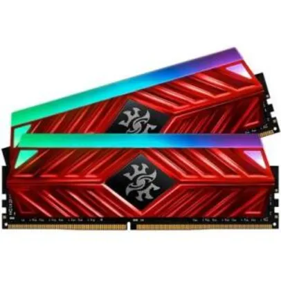 Memória XPG Spectrix D41, RGB, 16GB (2x8GB), 3600MHz, DDR4, CL18, Vermelho - AX4U360038G18A-DR41