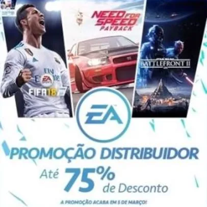 Promoção EA - Playstation Store