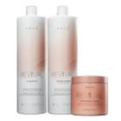 Kit Brae Revival Shampoo e Condicionador 1L e Mascara 500g