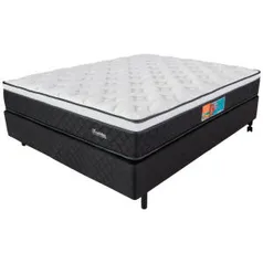 Cama box casal 50% de cashback ame - R$2500