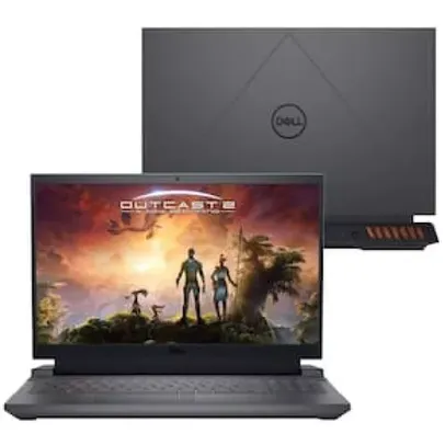 Notebook Gamer Dell G15 i5-13450HX RTX3050 6GB RAM 8GB SSD 512GB Windows 11 Tela Full HD 15.6