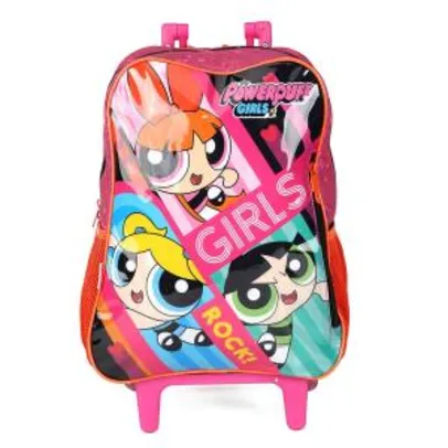 Mochila de Rodinhas Infantil Sestini The Powerpuff Girls Feminina - Colorido