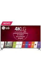 Smart TV LED 49" LG 49UJ6525 Com Conversor Digital 4 HDMI 2 USB Painel Ips, Hdr e Magic Mobile