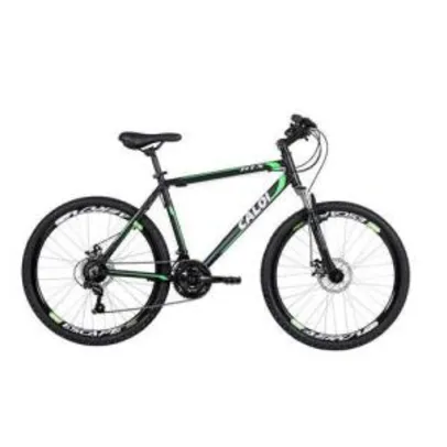 Bicicleta Mtb Caloi Htx Disc Aro 26 21 Velocidades - Preto R$899