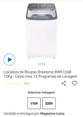 Máquina de lavar Brastemp FRETE GRÁTIS