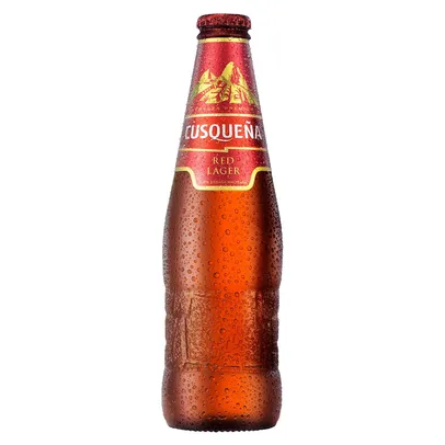 Cerveja CUSQUEÑA Red Lager Garrafa 330ml | R$6
