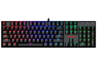 Teclado mecânico Redragon Mitra Rgb Switch Brown | R$ 250