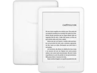 Kindle 10ª Geração Tela 6” 8GB Wi-Fi Luz Embutida - Branco - R$287