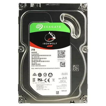 HD Seagate IronWolf NAS, 2TB, 3.5, SATA - ST2000VN004