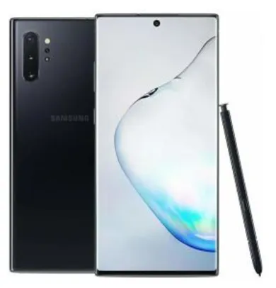 Samsung Galaxy Note10+ Dual SIM 256 GB Aura black 12 GB RAM R$2999