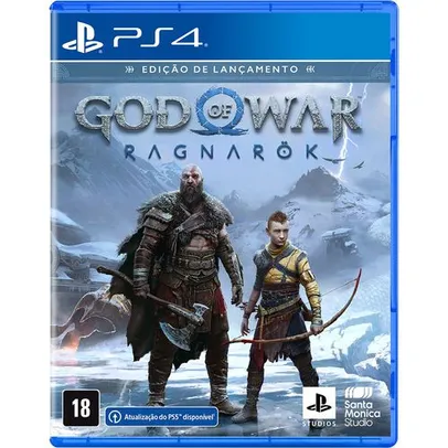 [AME R$237] Game God Of War Ragnarök Edição De Lançamento - PS4