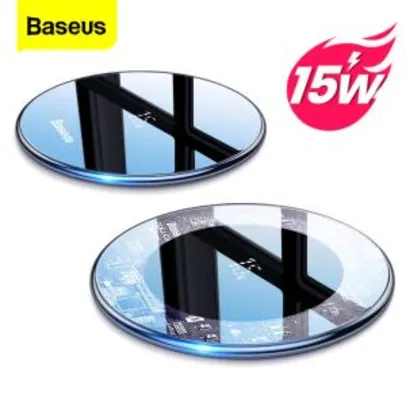 Carregador Wireless Baseus 15w QI | R$75