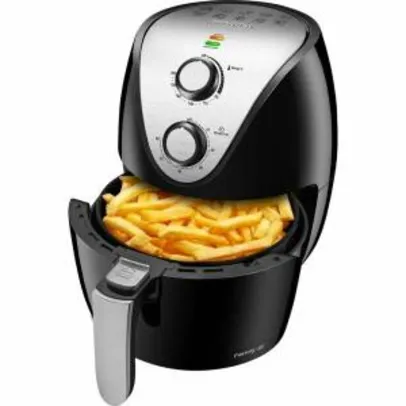 Fritadeira Sem Óleo Mondial Family AF-30 Air Fryer 3.5L Preta 110V