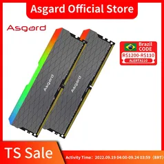 [NOVAS CONTAS] Asgard W2 Series Rgb Ram Ddr4 2x8gb