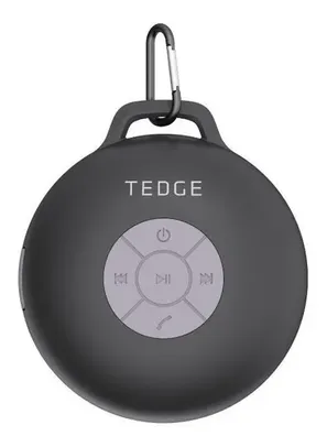 Alto-falante Tedge portátil com bluetooth CS3WTEDGE preto 