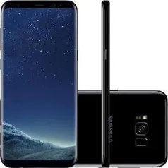 Smartphone Galaxy S8+ G955FD Preto, Dual Chip, Tela 6.2", Câm. 12MP, 64GB, Android 7.0 - R$3.309