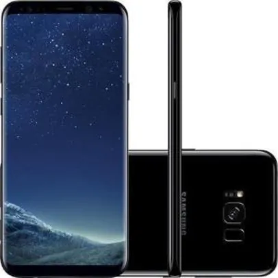 Smartphone Galaxy S8+ G955FD Preto, Dual Chip, Tela 6.2", Câm. 12MP, 64GB, Android 7.0 - R$3.309