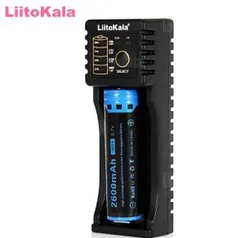 LiitoKala Lii - 100 Smart Universal Battery Charger - BLACK - R$ 13,21