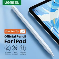 Caneta magnética UGREEN Stylus Para Lápis Apple Carregamento Sem Fio iPad Pro Air Mini 