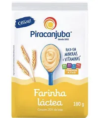 Farinha Láctea Piracanjuba Tradicional 180g | R$2,57