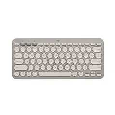 Teclado sem fio Logitech K380 com Conexão Bluetooth Easy-Switch para até 3 dispositivos e Pilha Incl