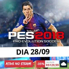 PES 2018 COM 35% DE DESCONTO NA NUUVEM (APARTIR DE 28/09)