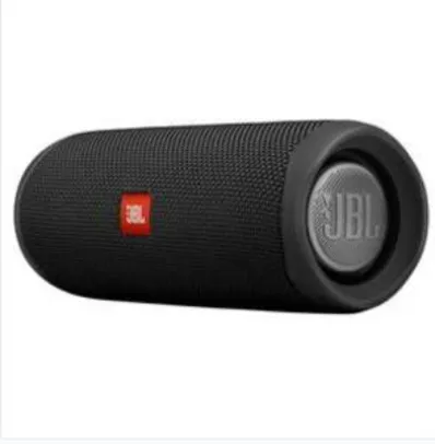 Caixa de Som Portátil JBL Flip 5 com Bluetooth, À Prova D'água - Preto R$ 371