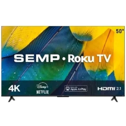 Smart TV SEMP TCL 50RK8600 4K LED 50 4 HDMI 1 USB