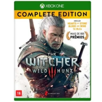 Jogo The Witcher III Wild Hunt - COMPLETE EDITION - para Xbox One