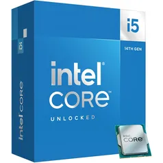 Processador Intel Core i5 14600KF 14ª Geração 3.5 GHz (5.3 GHz Turbo) Cache 24MB LGA1700 - BX8071514600KF