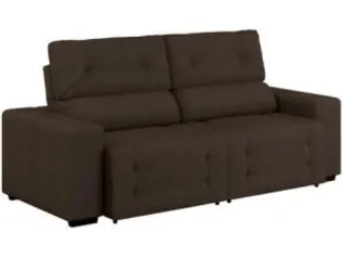 Sofá Retrátil Reclinável 4 Lugares (2.30m) D33 Suede - Mozart R$1287 [ClienteOuro R$1153]