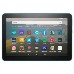 Tablet Amazon Fire HD 8 Wifi 32GB 2GB RAM Azul/Vermelho