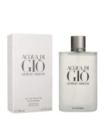 PERFUME GIORGIO ARMANI ACQUA DI GIO MASCULINO EAU DE TOILETTE 200ML | R$208