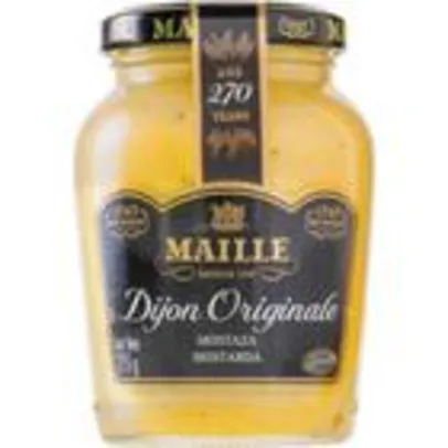 Mostarda Dijon Original Maille Vidro 215g