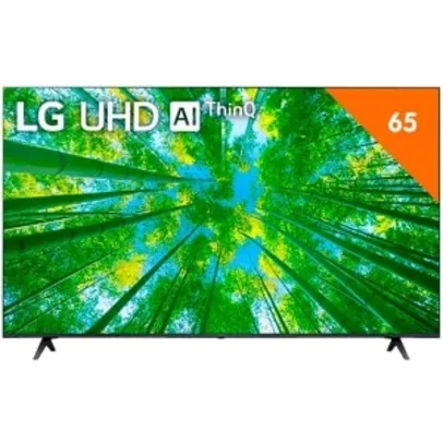 Smart TV LG 65" 4K UHD, 65UQ7950PSB, ThinQ AI, Wi-Fi Integrado