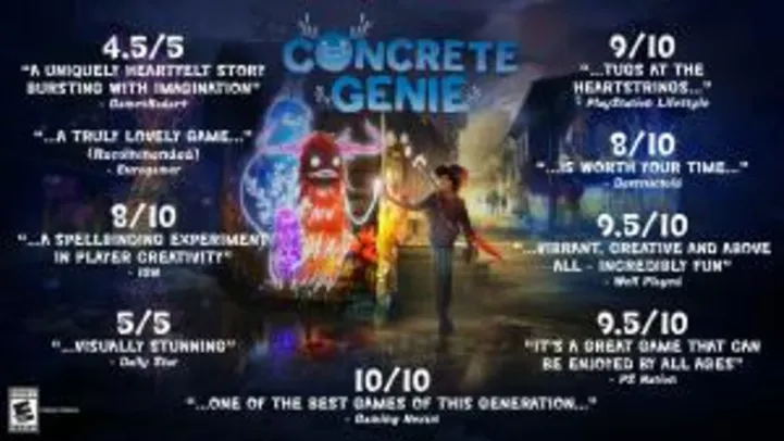 PS4 Concrete Genie - R$80