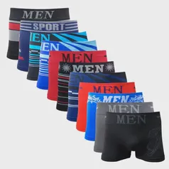 [APP] Kit 10 Cuecas Box Boxer Black Jack Men