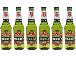 [Cashback e/ou Cartão Magalu] 3 x Cerveja Becks Germany Pilsner 330ml [2,53/un] | R$79