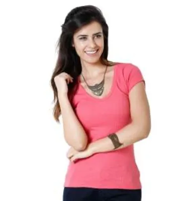[Marisa] Blusa feminina em tecido canelado (3 cores disponíveis) - por R$6