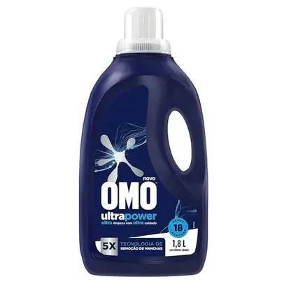 [Rec] OMO Lava-Roupas Líquido Omo Ultra Power Frasco 1,8L