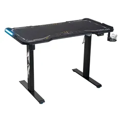 Mesa Gamer Husky Gaming Hailstorm 900, Preto, Regulagem de Altura Automática , Pré-set com Alturas, RGB - HGMQ011