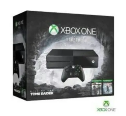 Console Xbox One 1TB + Controle Wireless + Tomb Raider
- R$ 1199,00