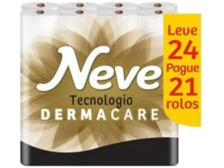 Papel Higiênico Folha Tripla Neve Supreme 24 Rolos - R$21