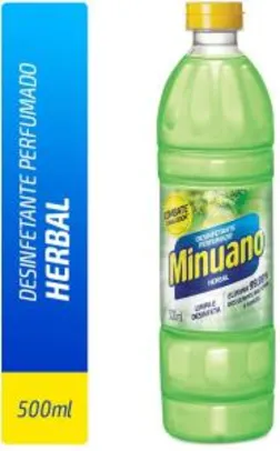 Desinfetante Herbal, Minuano, Verde, Pequeno (R$ 1,61)