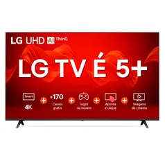 Smart TV 65" - 4K LG UHD ThinQ AI 65UR8750PSA HDR Bluetooth Alexa Google Assistente Airplay2 3 HDM