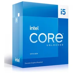 Processador Intel Core i5 13600KF 3.5GHz (5.1GHz Turbo), 13ª Geração, 14-Core 20-Threads, LGA 1700, BX8071513600KF